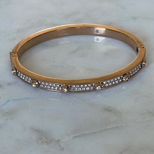 Michael Kors Bracelet Rose Gold w CZ